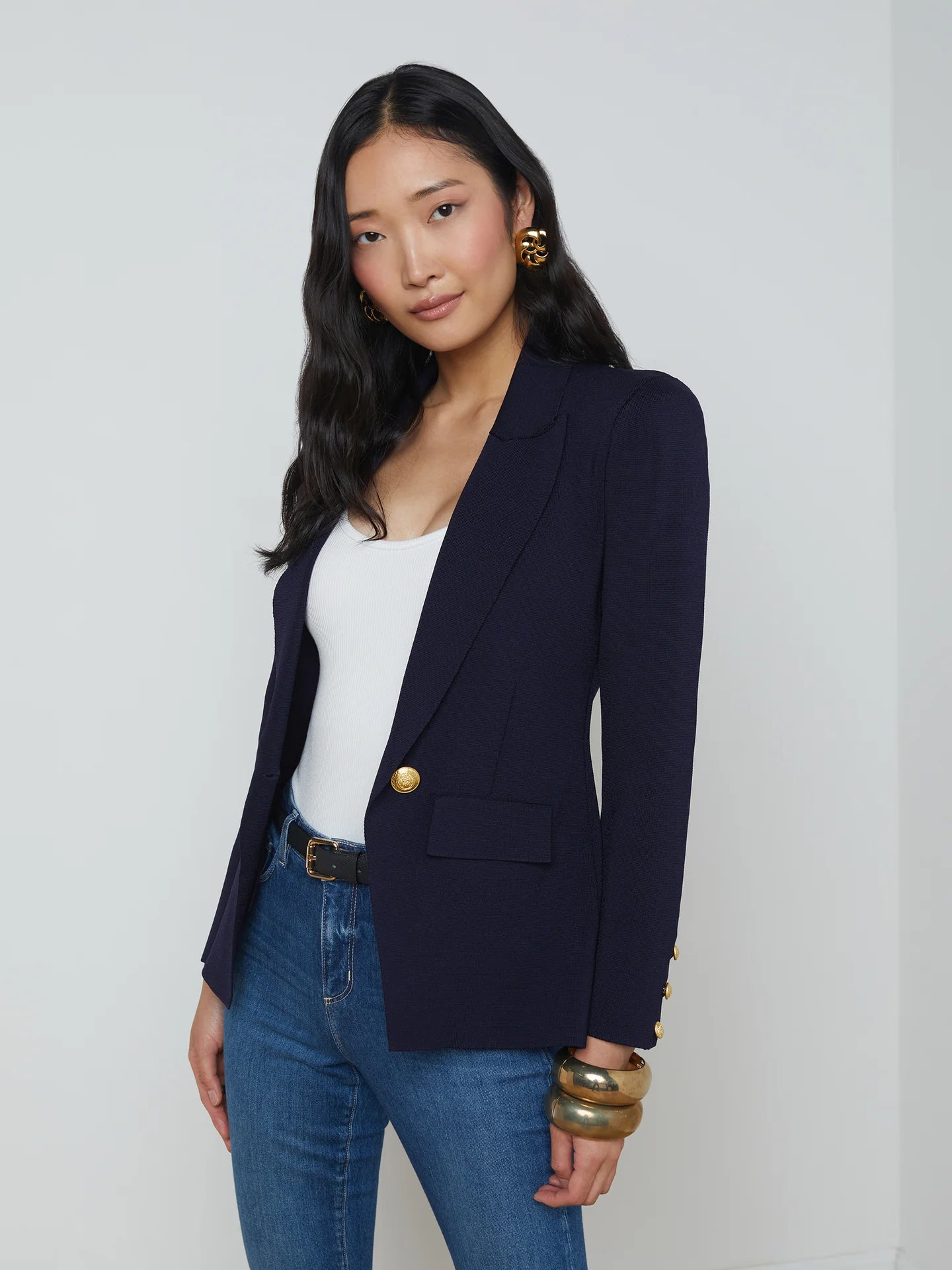 Lagence Chamberlain Knit Blazer