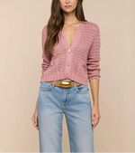 Lagence TS Orla Pointelle Knit Cardigan