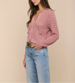 Lagence TS Orla Pointelle Knit Cardigan