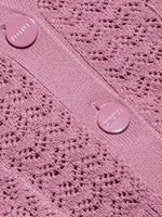 Lagence TS Orla Pointelle Knit Cardigan