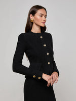 Lagence Melissa Knit Flare Cardigan
