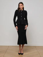 Lagence Melissa Knit Flare Cardigan