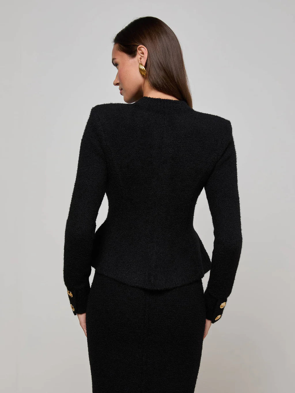 Lagence Melissa Knit Flare Cardigan