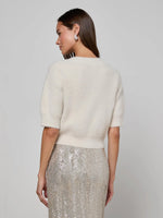 L'agence Guinevere S/S Crop Pullover