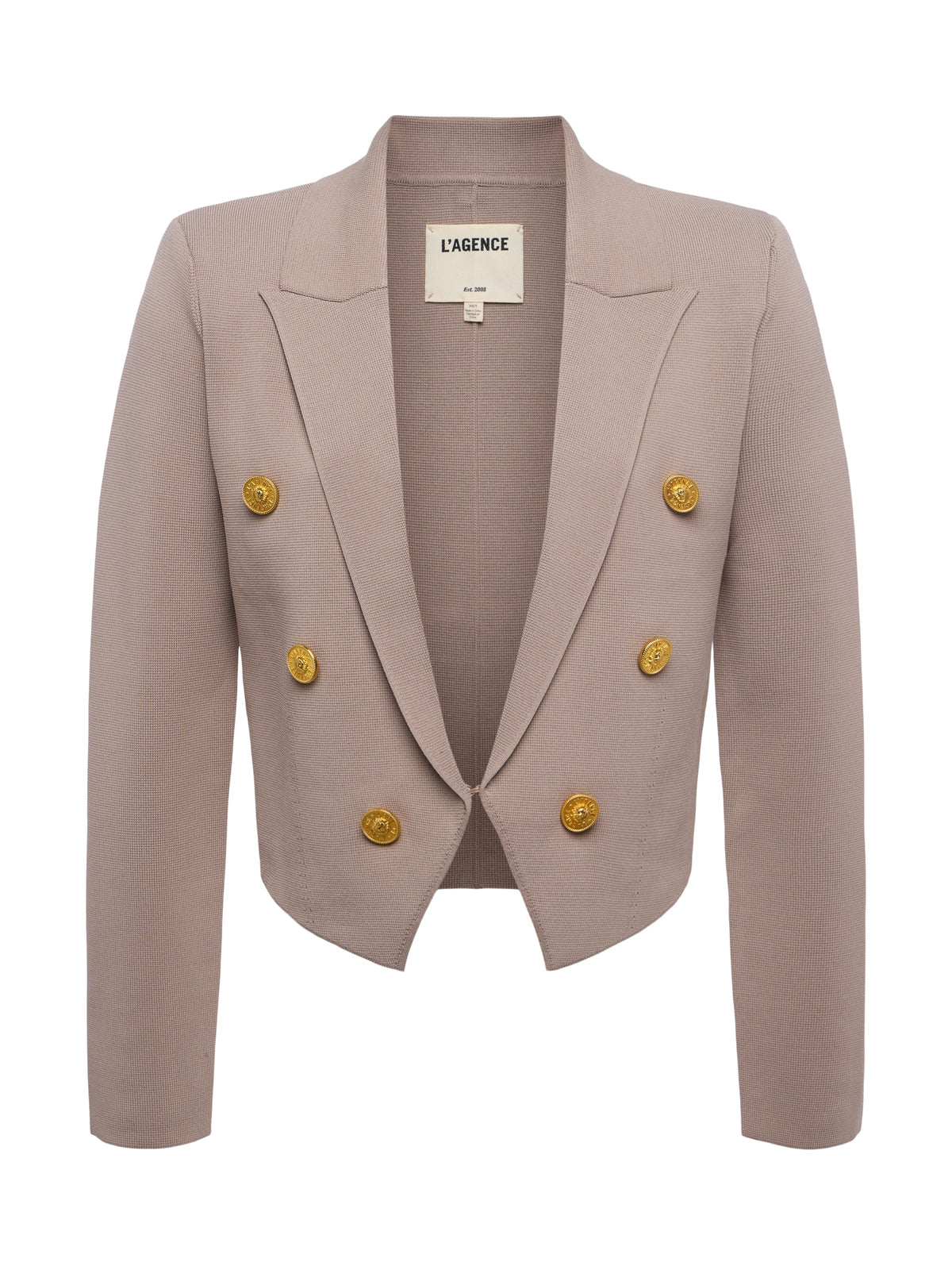 LagenceElio Crop Knit Blazer