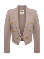 LagenceElio Crop Knit Blazer