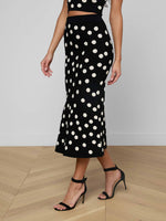 L'agence Mae Knit Flare Skirt