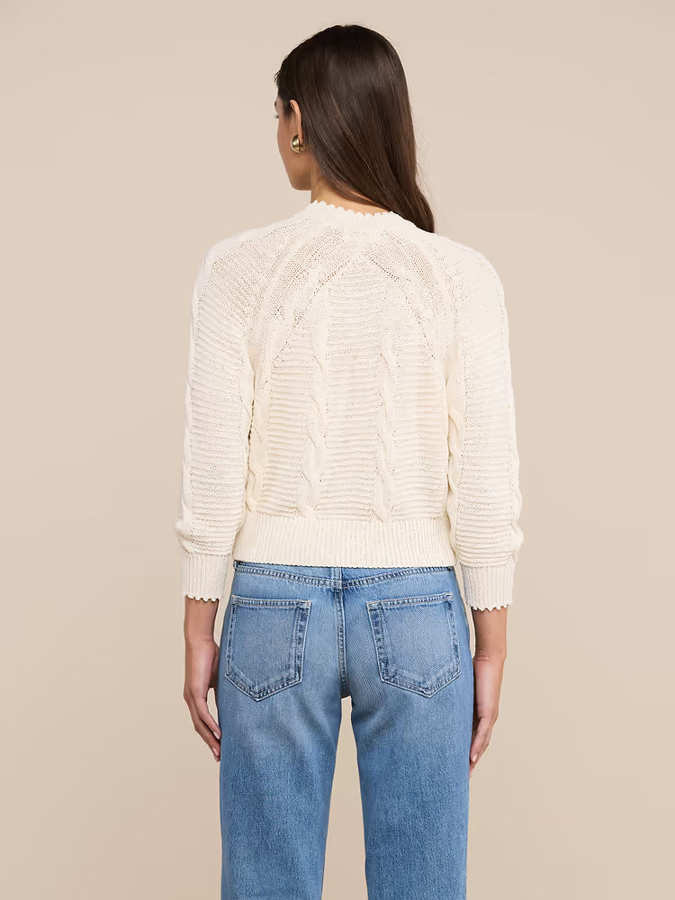 Lagence Darcy Cable Stitch Cardigan