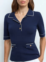 Aldo Martins Short Sleeve Knit Polo