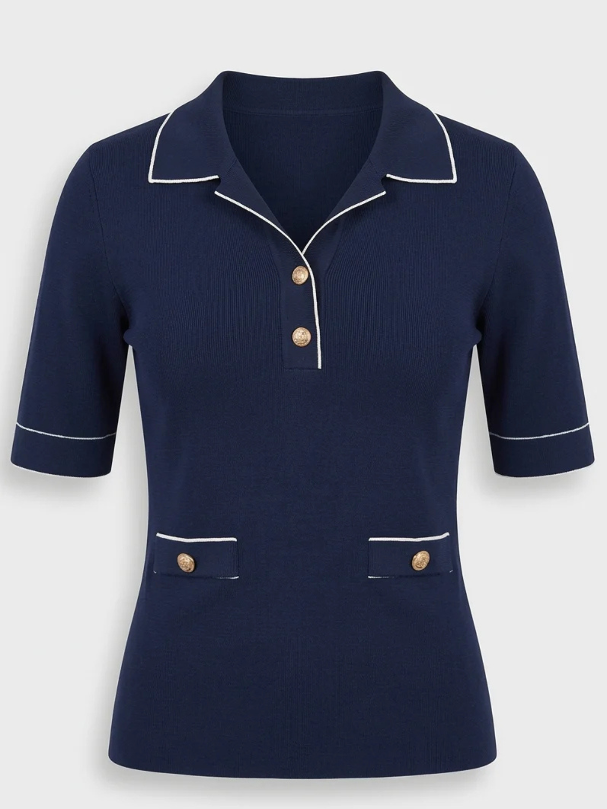 Aldo Martins Short Sleeve Knit Polo