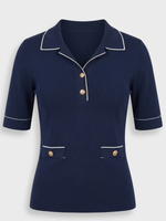 Aldo Martins Short Sleeve Knit Polo