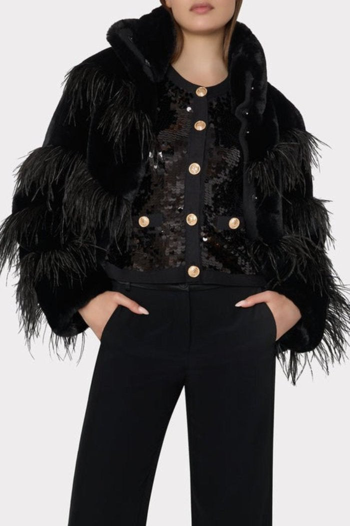 TS Milly Avah Faux Fur Jacket