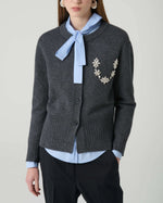 Beatrice B Freed Cashmere Blend Cardigan