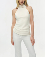 Simkhai Samira Satin Cape Top