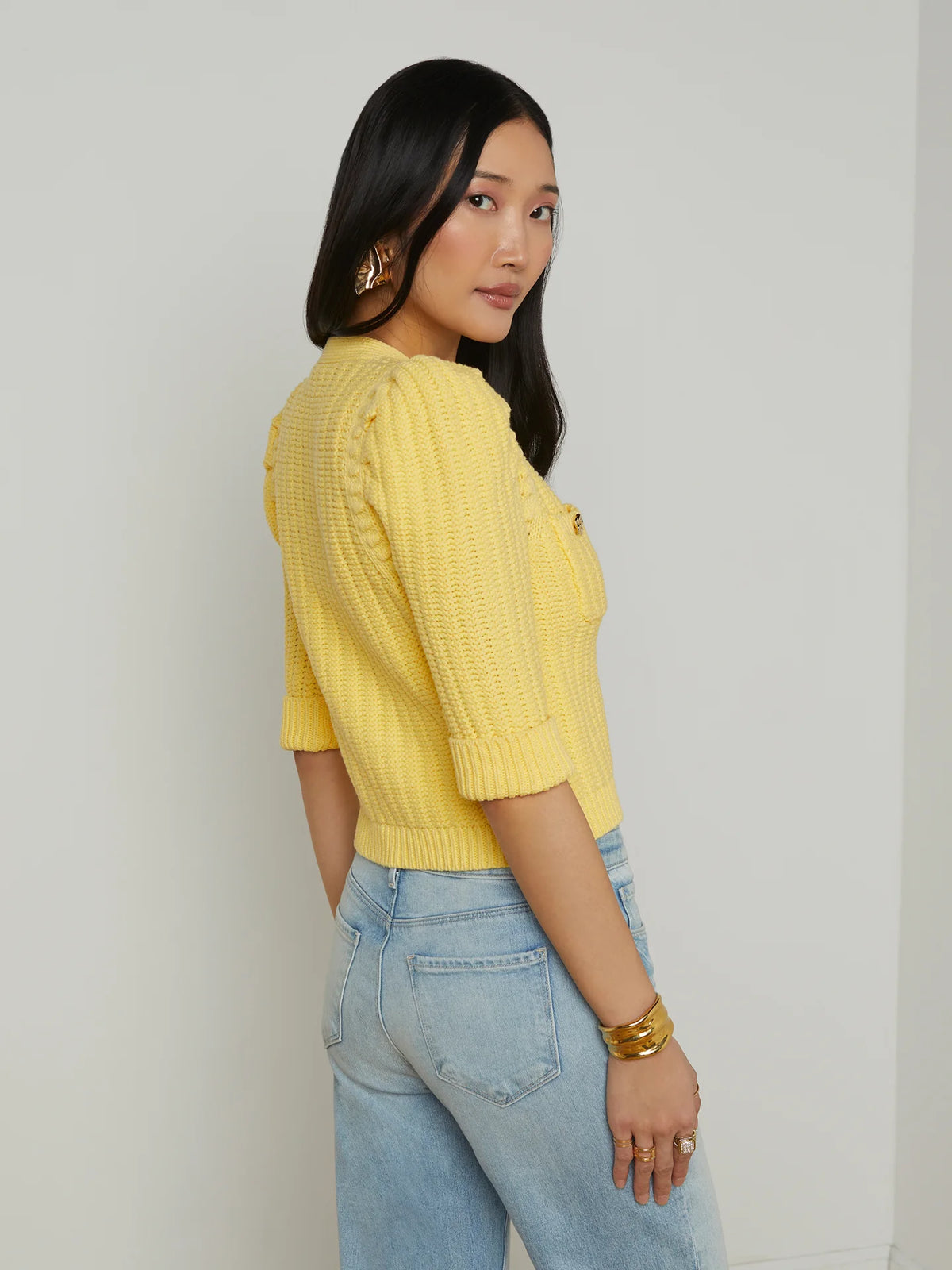 L'agence Delilah Crop Cardigan