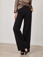 Avenue Montaigne Sleek Wide Leg Pant