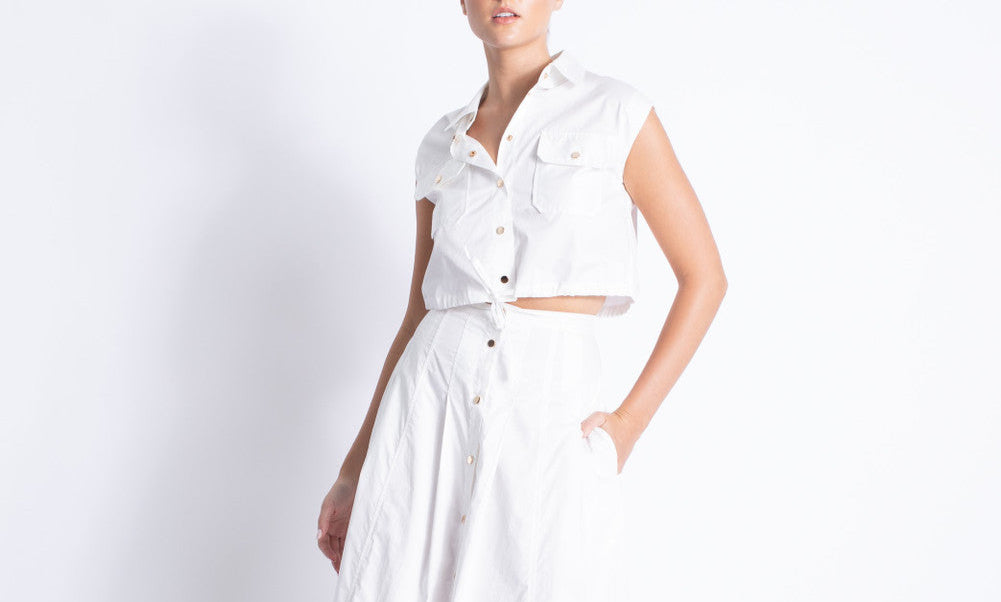 Karina Grimaldi Eden Solid Top