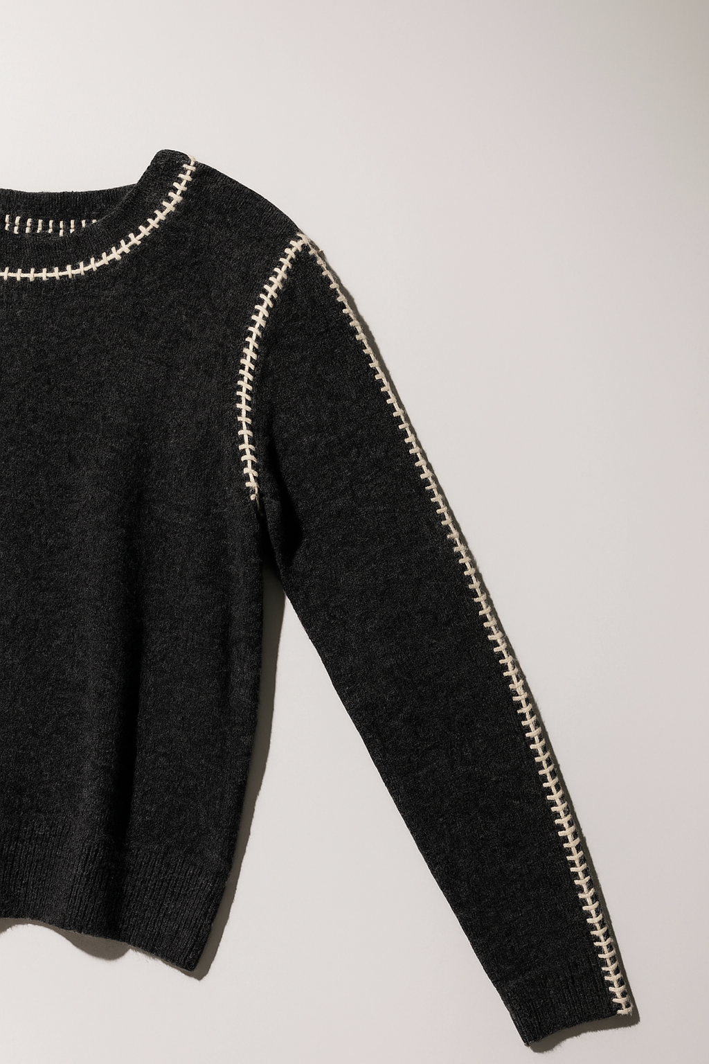 Soh Blanket Stitch Cashmere Sweater