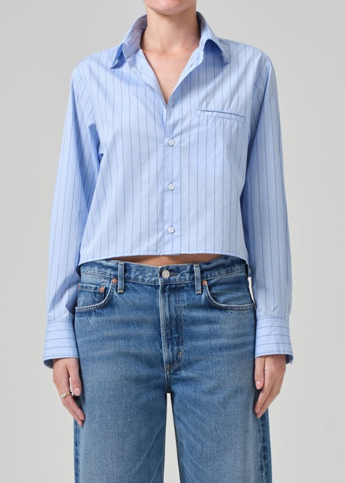 Citizens Of Humanity Fino Cropped Shirt