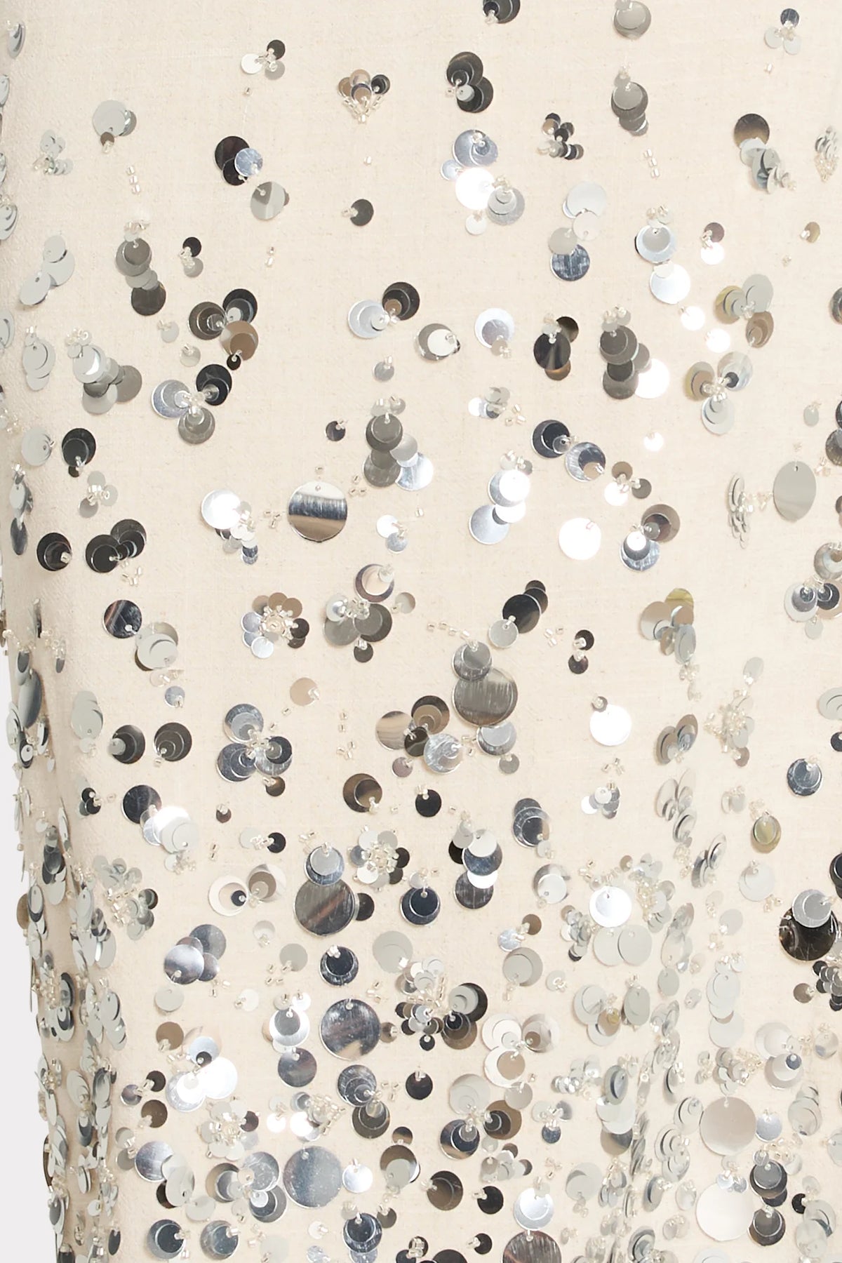Milly TS Lily Sequin Linen Dress