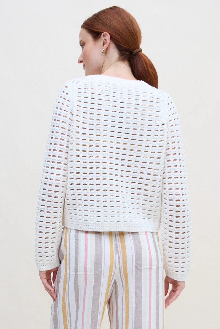 Margaret O'leary Lani Crochet Cardigan
