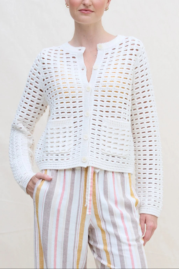 Margaret O'leary Lani Crochet Cardigan