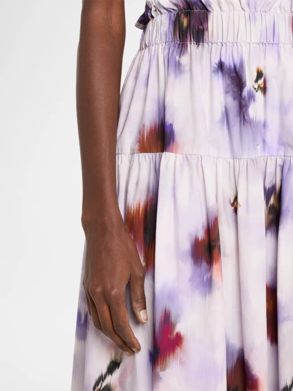 ALC Jayden Floral A-Line Skirt_3SKRT00245