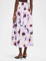ALC Jayden Floral A-Line Skirt_3SKRT00245