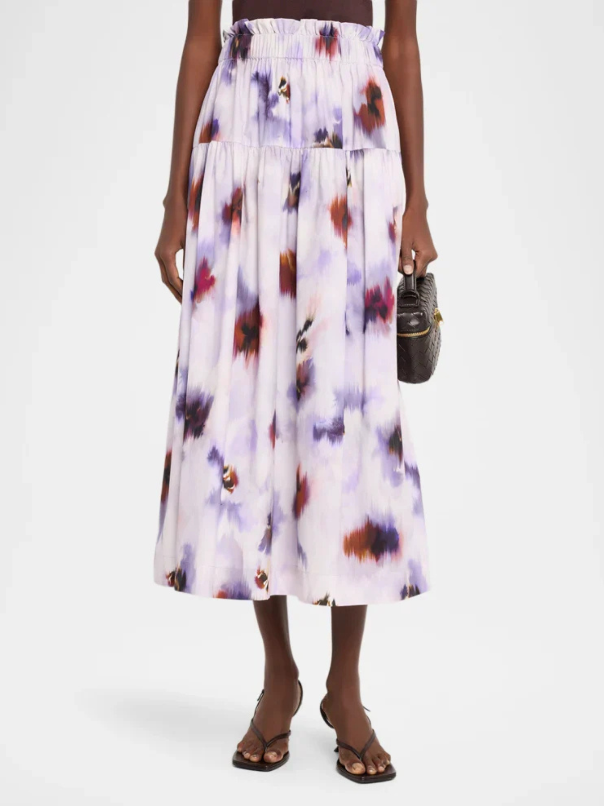 ALC Jayden Floral A-Line Skirt_3SKRT00245