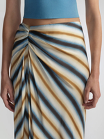 ALC Jean Striped Midi Skirt_3SKRT00750