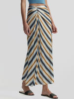 ALC Jean Striped Midi Skirt_3SKRT00750