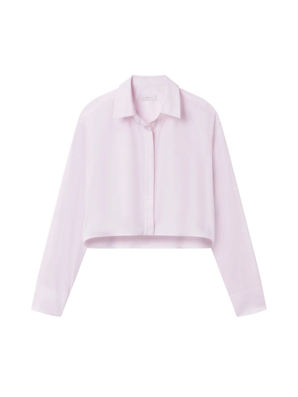 ALC Maude Cropped Cotton Shirt_5TOPS02026