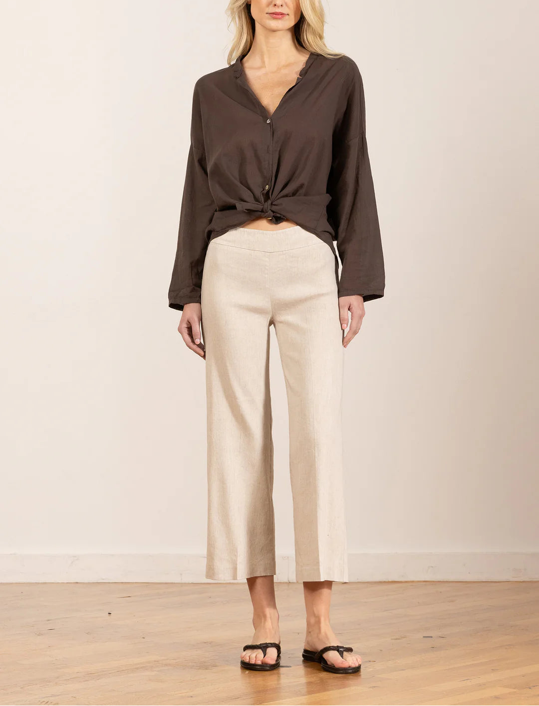 Ave Montaigne Alex Linen Pant