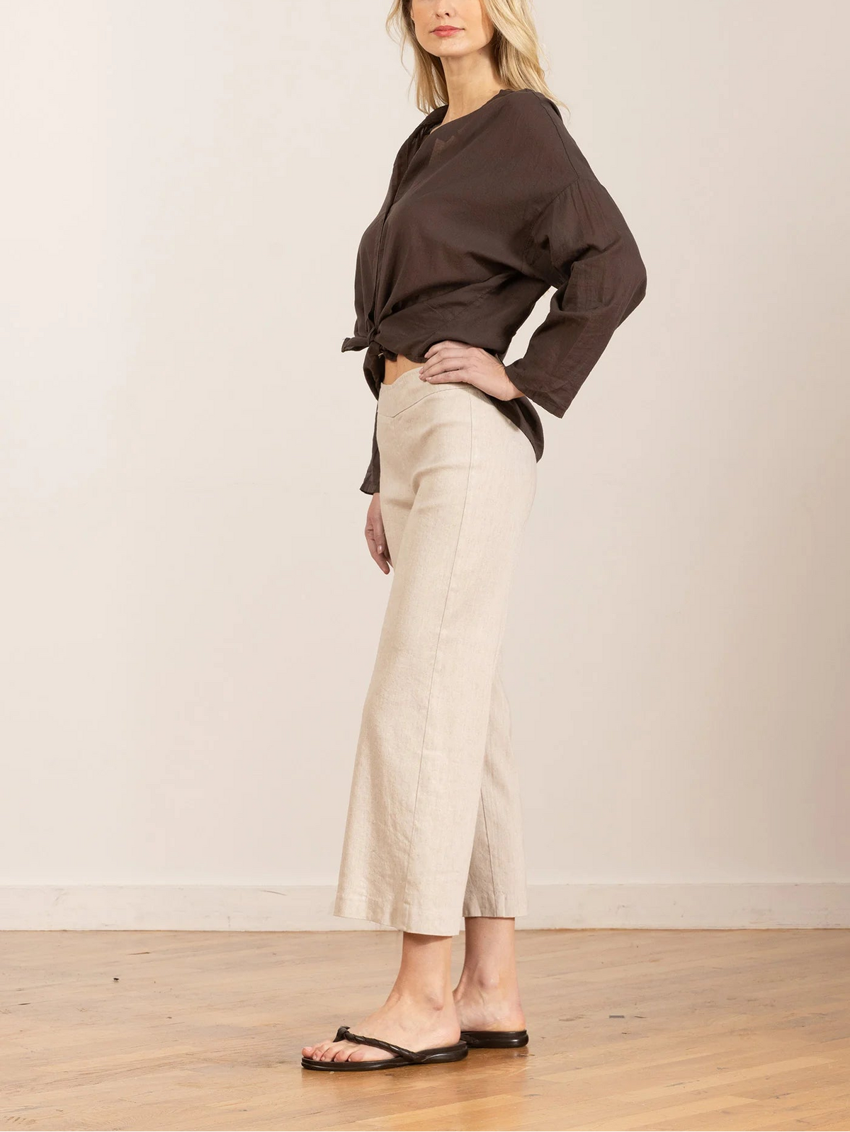 Ave Montaigne Alex Linen Pant