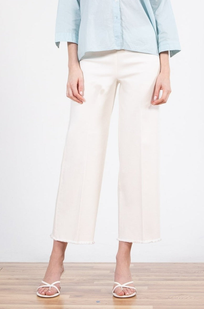 Avenue Montaigne White Denim