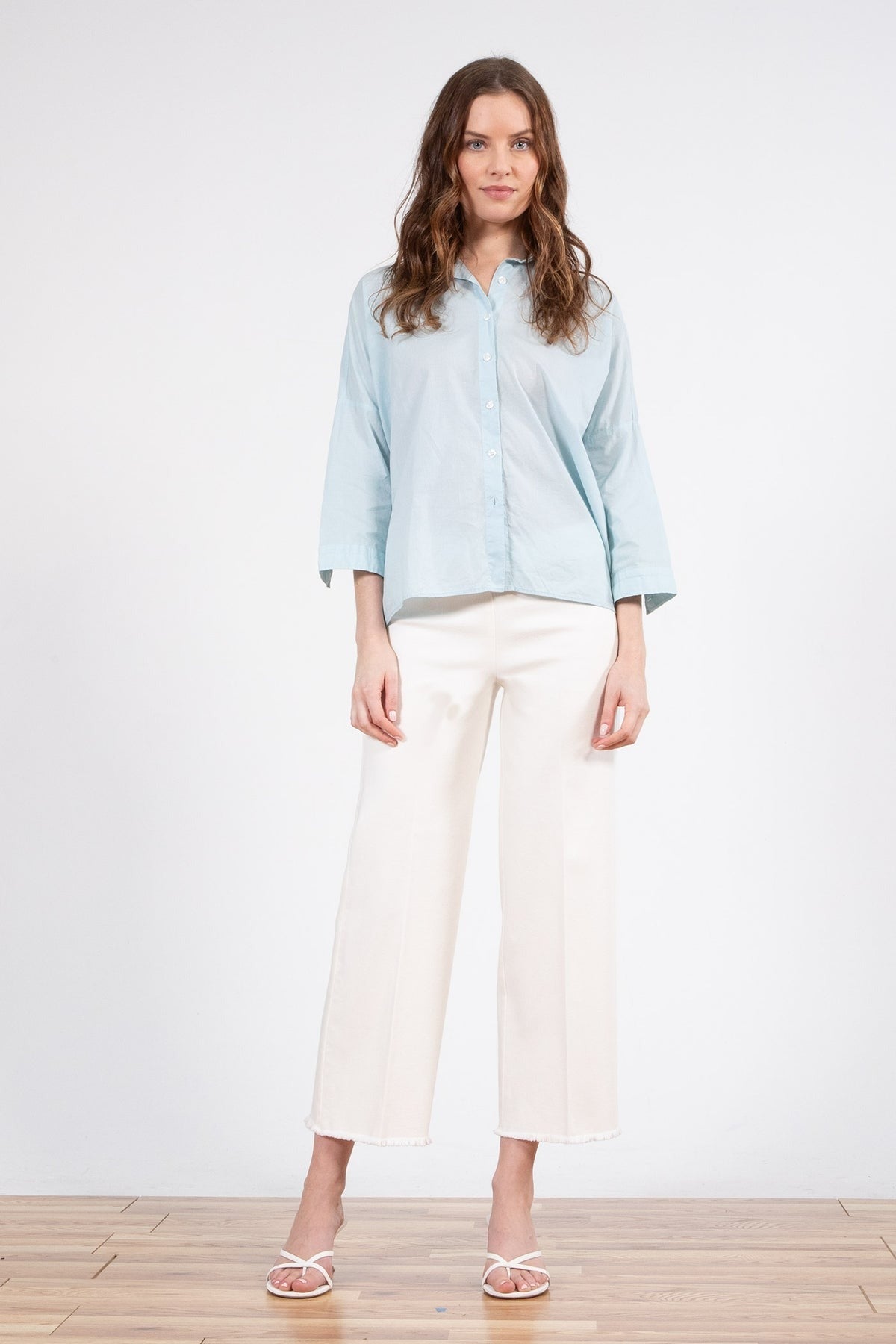 Avenue Montaigne White Denim