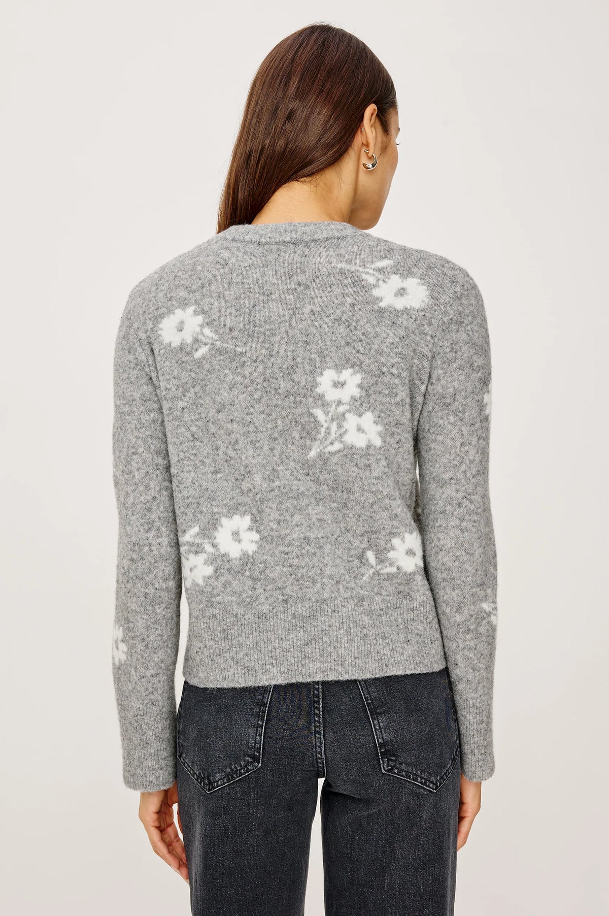 Raila Anise Floral Sweater