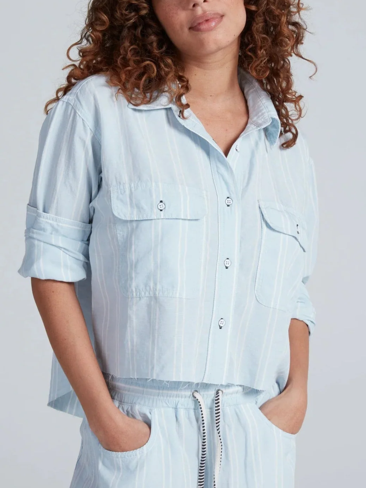 ASKKNY Crosby Stripe Shirt_W1A13S290