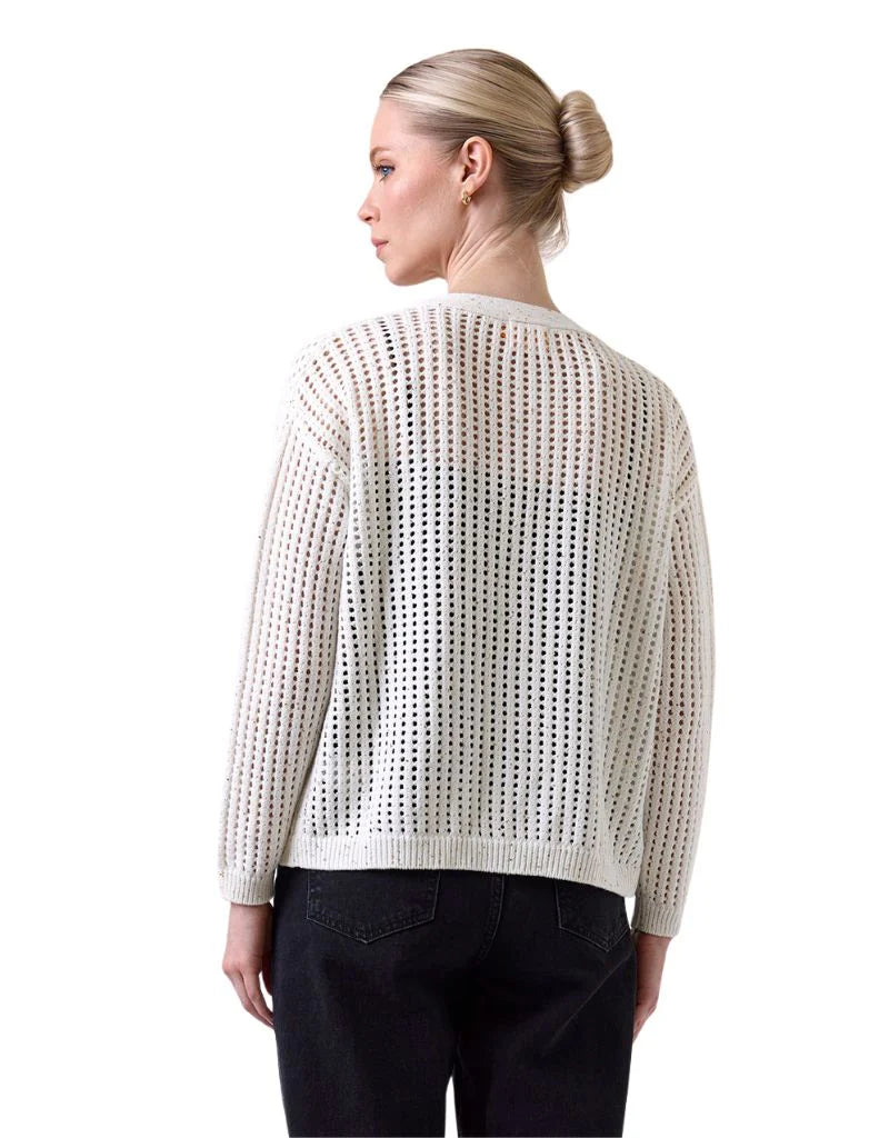 Wispr Astrid Sequin Cardigan