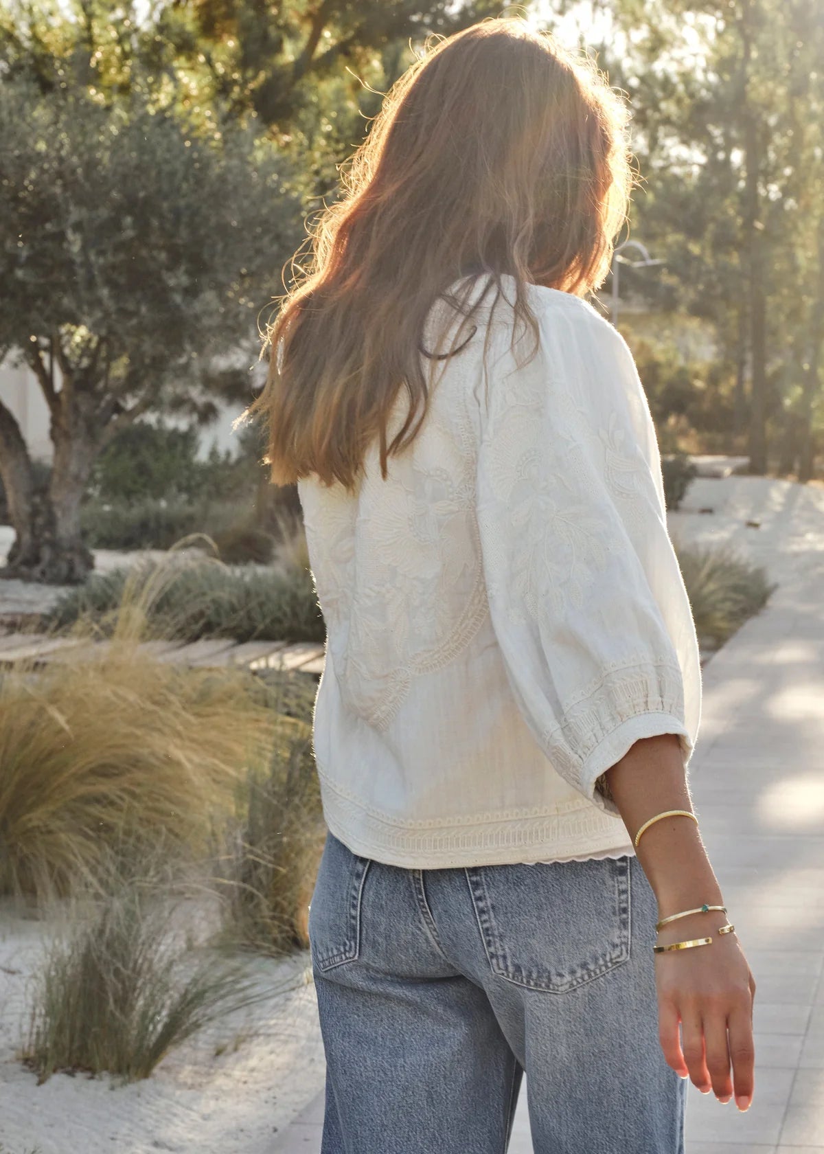 M.A.B.E Averi Embroidered Jacket