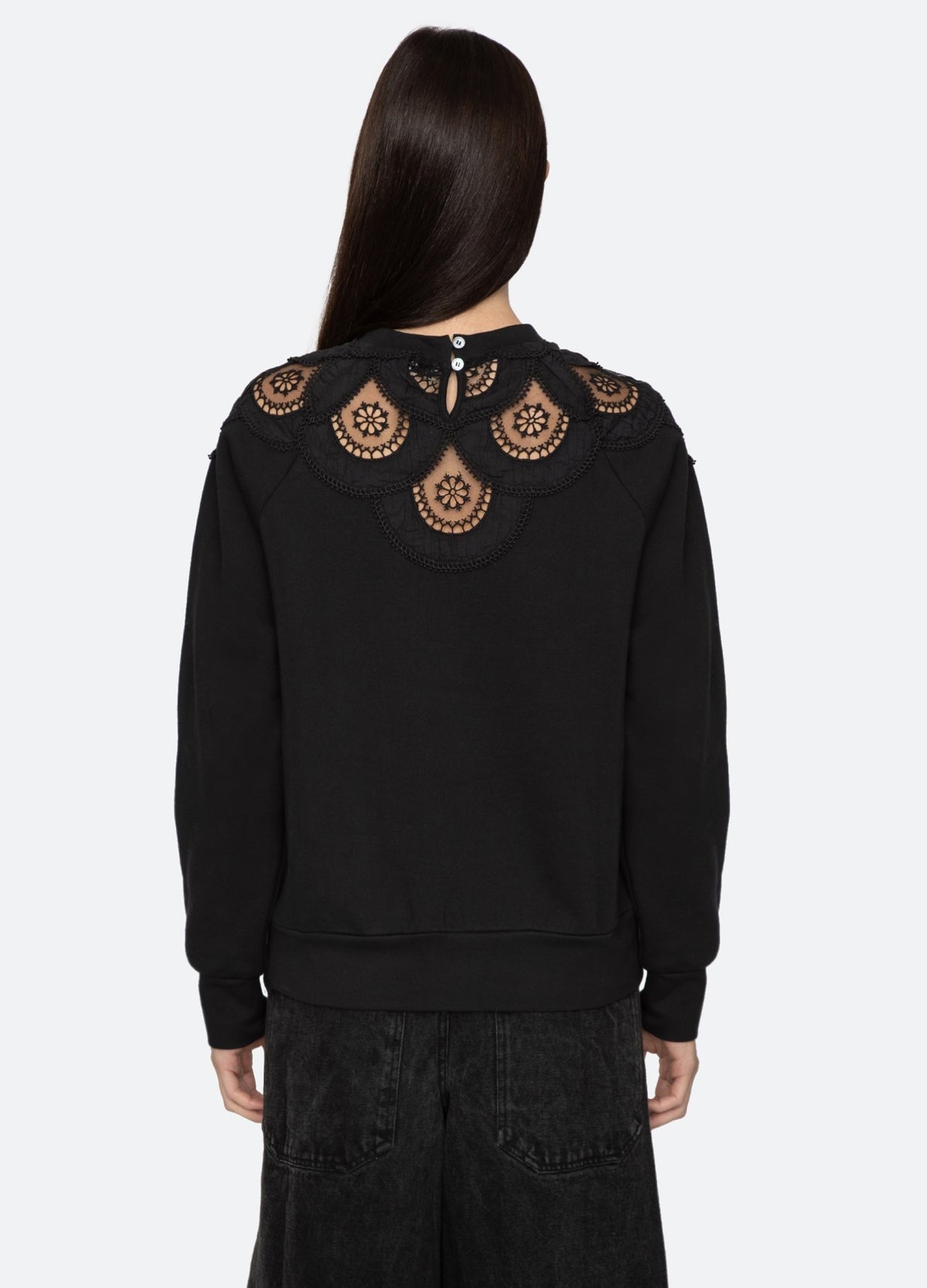 Sea Drea Emroidery Sweatshirt