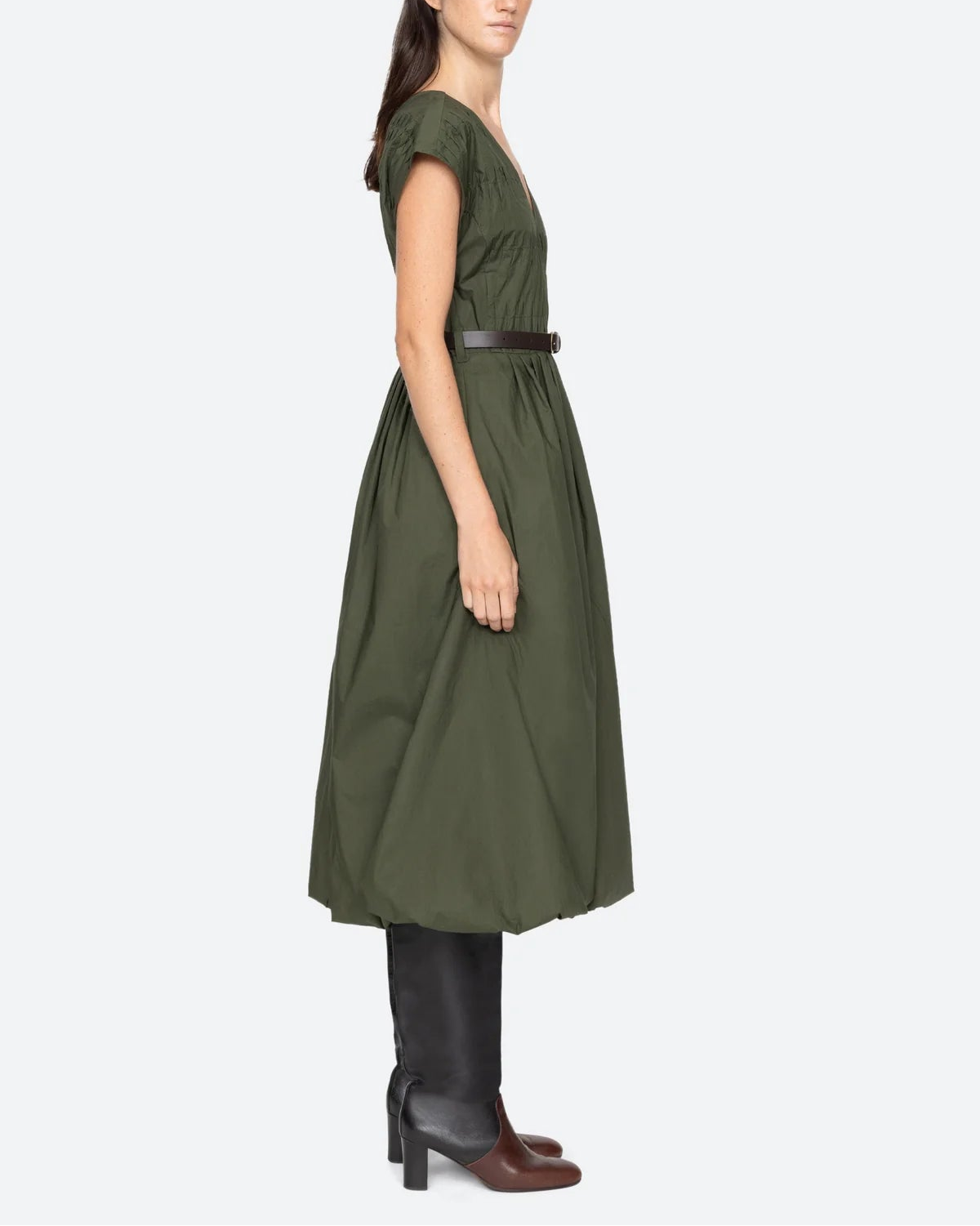 Sea Sullivan Belted Bubble Dress