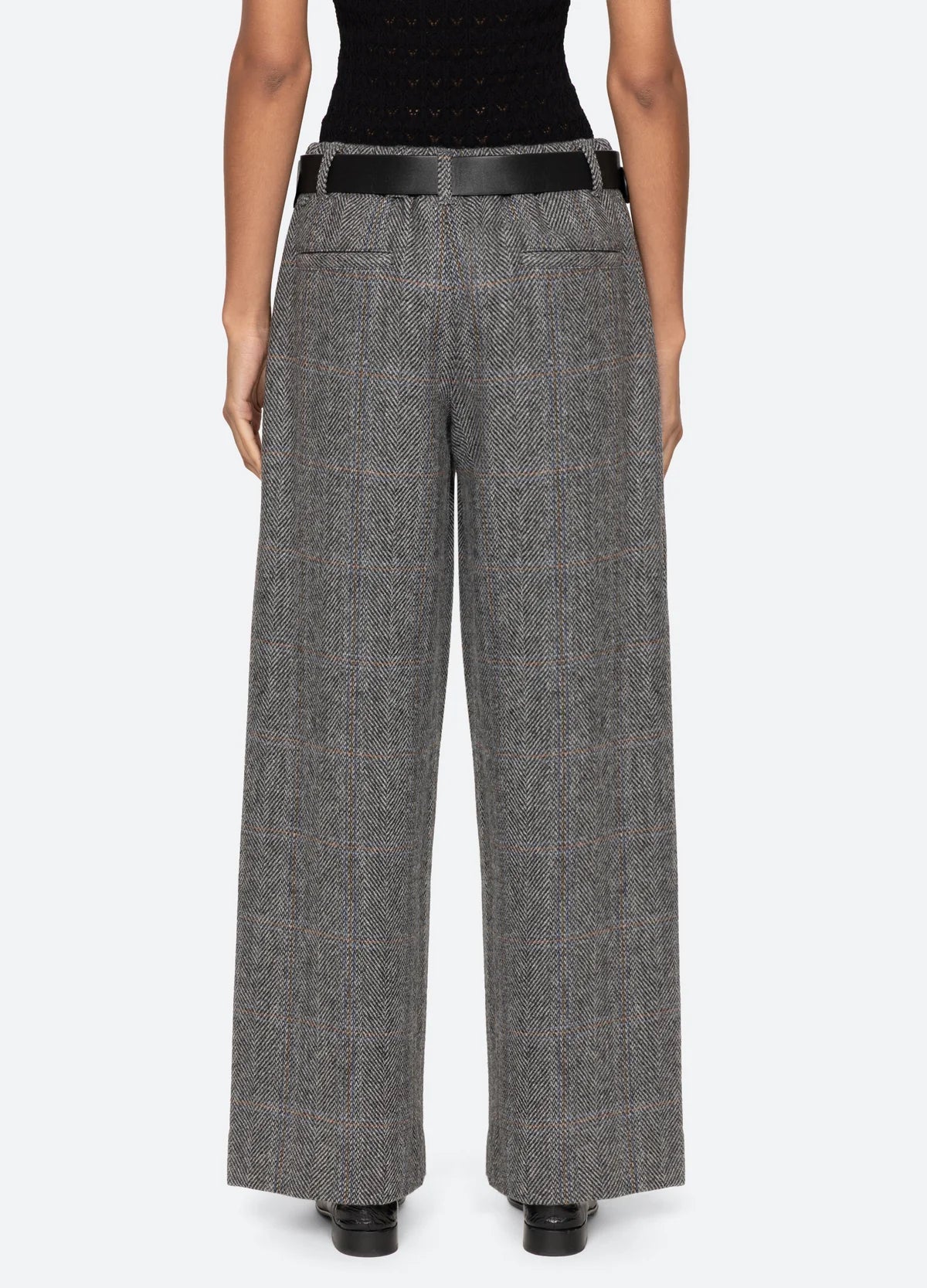 Sea Eleni Denim Combo Pant With Belt