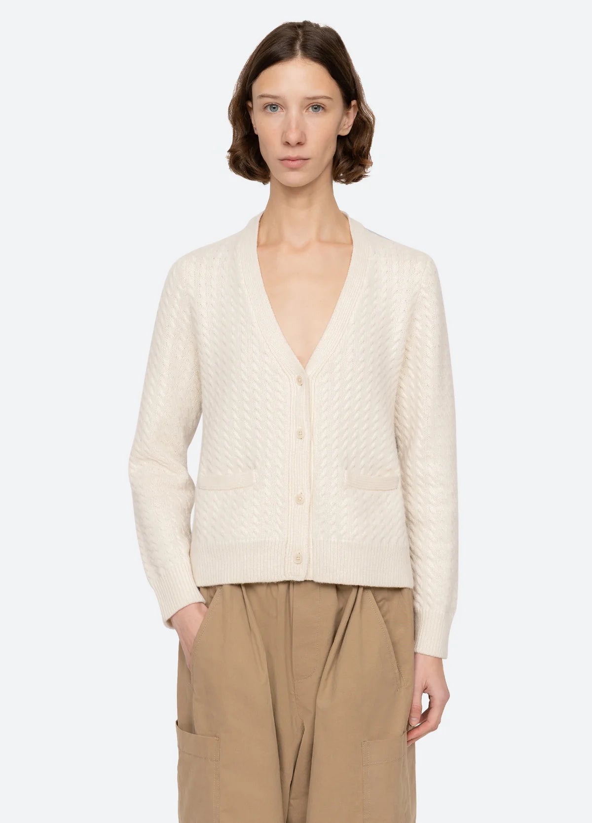 Sea Lavinia Striped L/S Cardigan