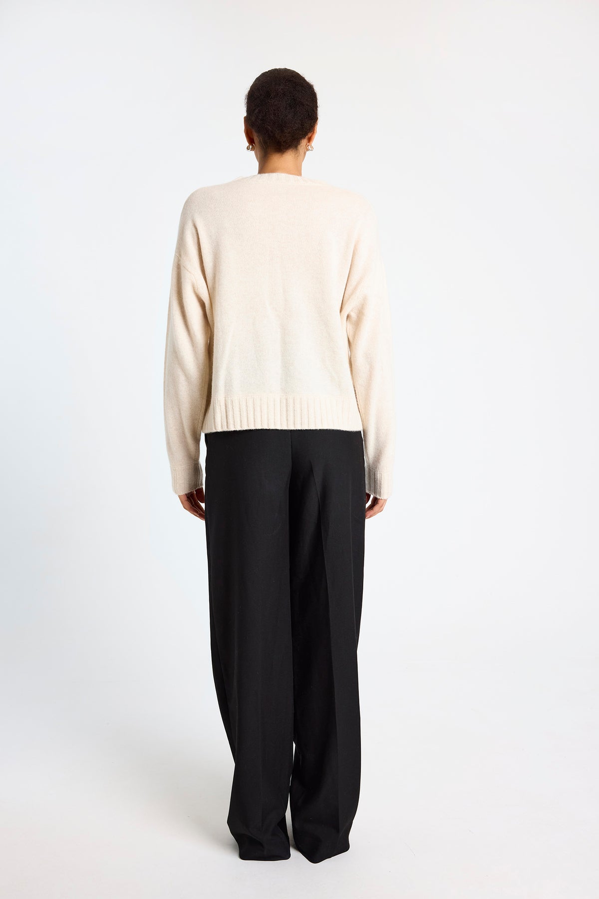 Brodie Relaxed Argyle Cashmere Sweater