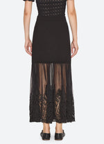 Sea Vali Embroidered Maxi Skirt