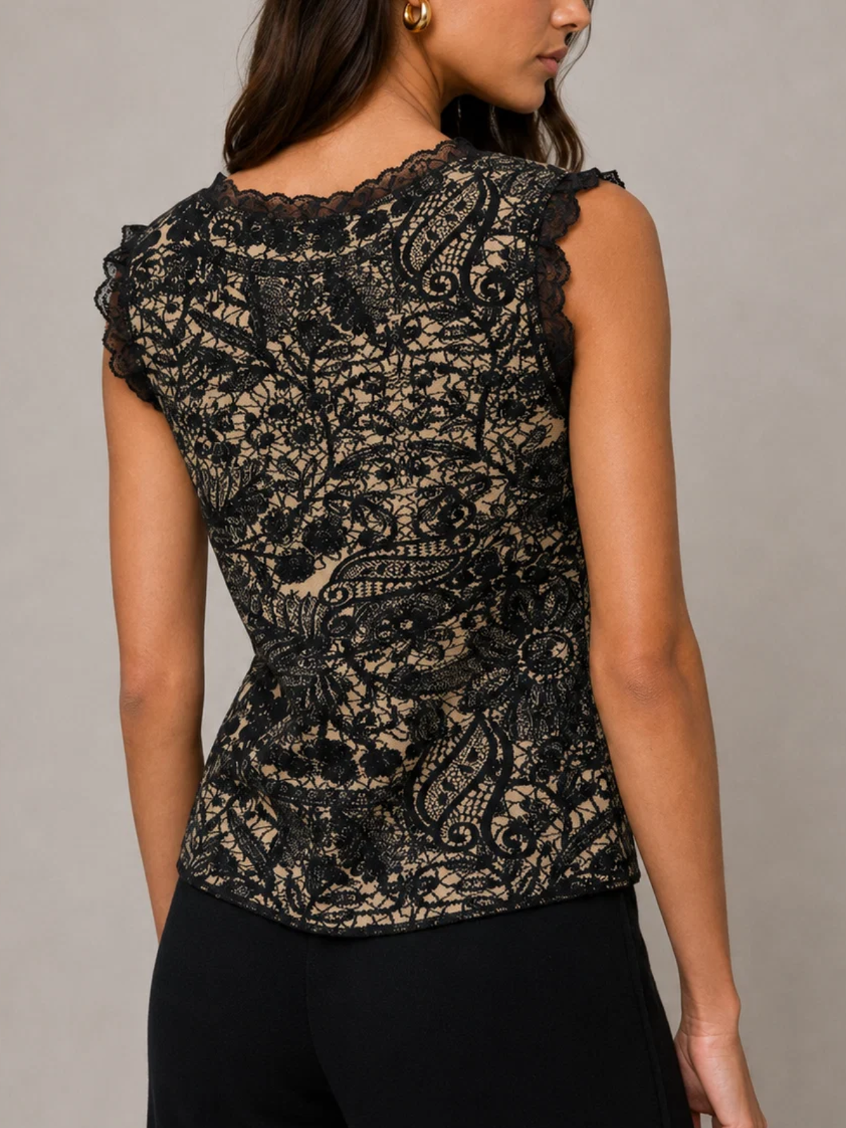 Aldo Martins Paisley Sleeveless Top_80925