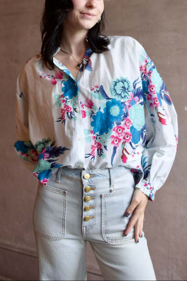 Alix Of Bohemia Poet Juneberry Blouse