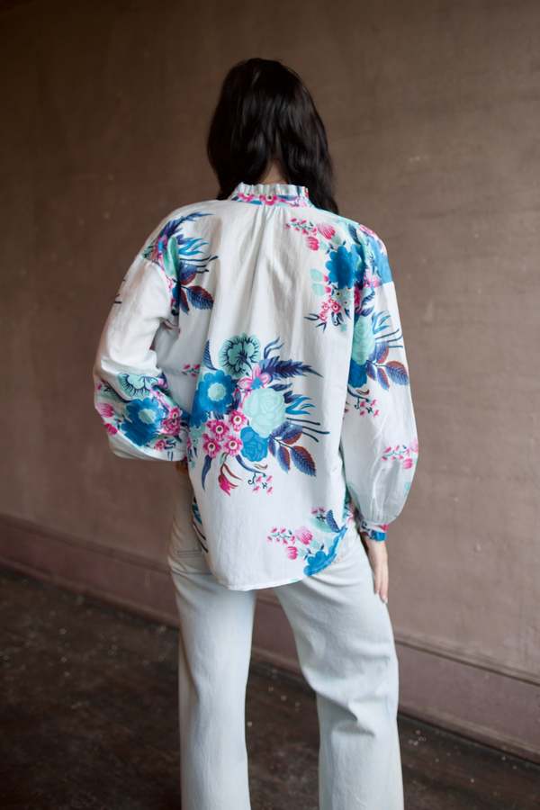 Alix Of Bohemia Poet Juneberry Blouse