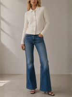 Allude Wool Blend Cardigan With Collar_265/17090